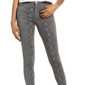 NWT STS Blue Ellie Snake Print Skinny Jeans